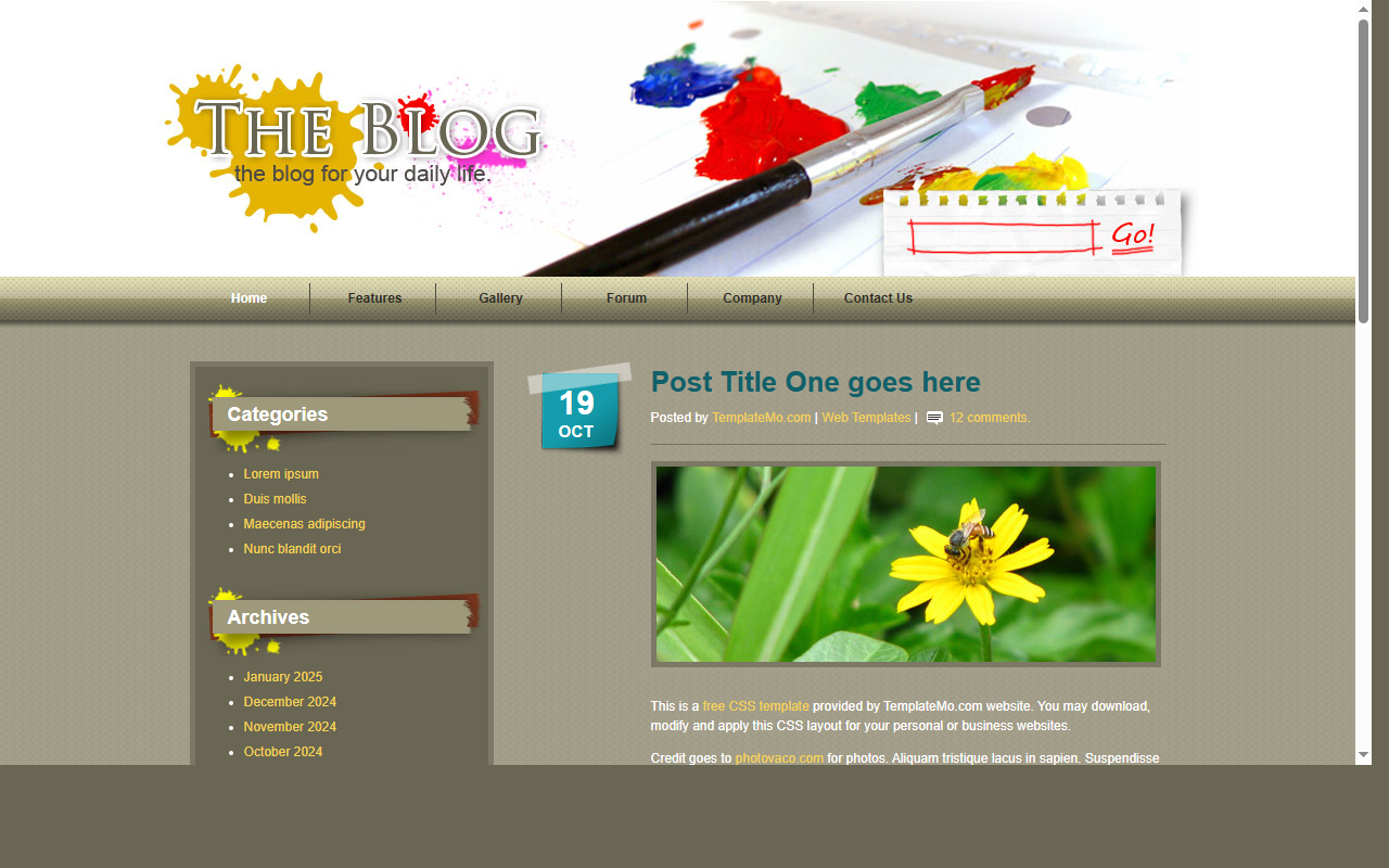 Paint blog