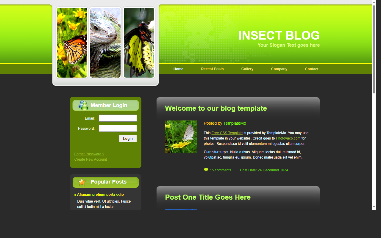 Insect blog