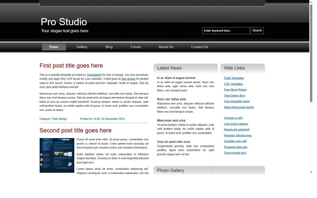 Pro studio