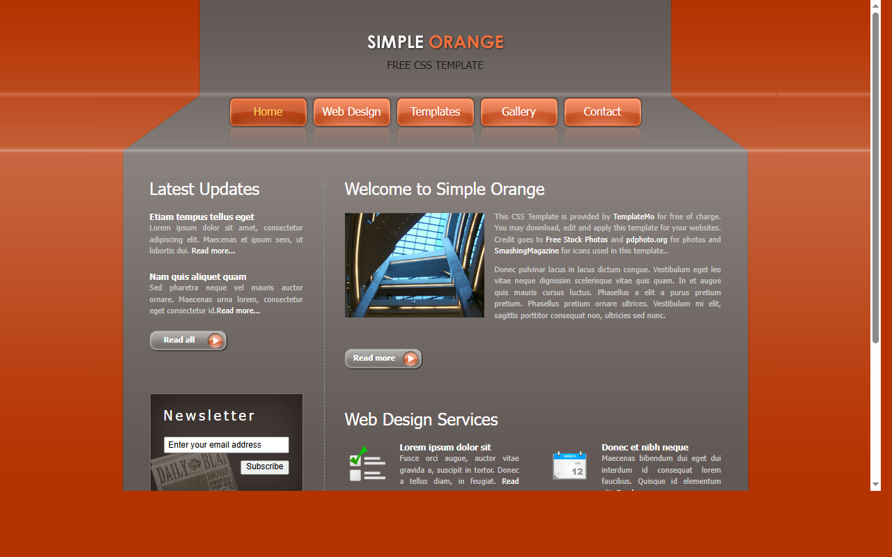 Simple orange