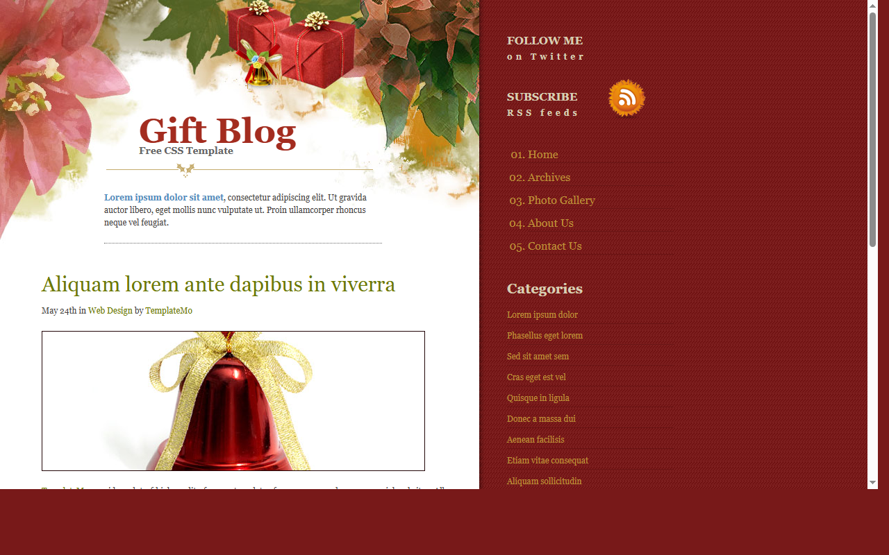 Gift blog