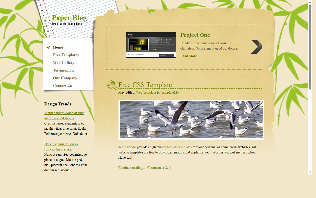 Paper blog