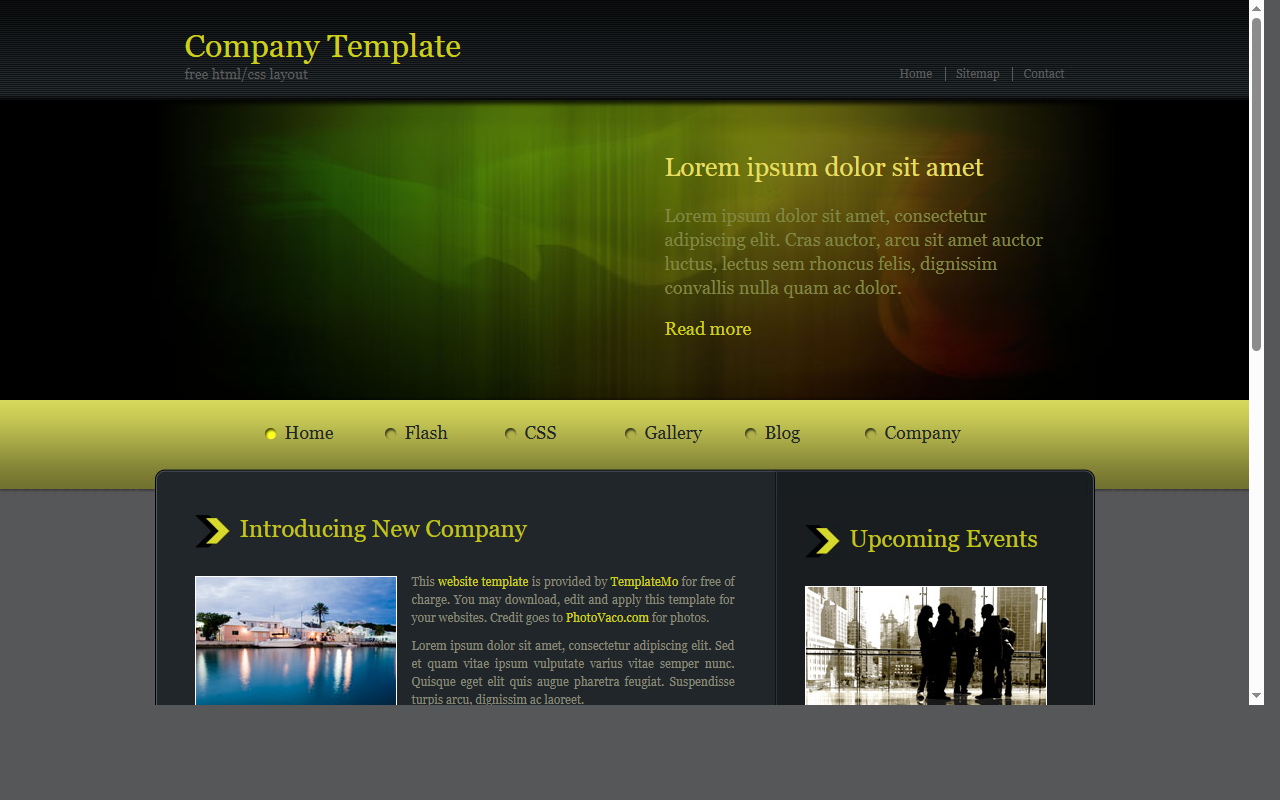 Company yellow