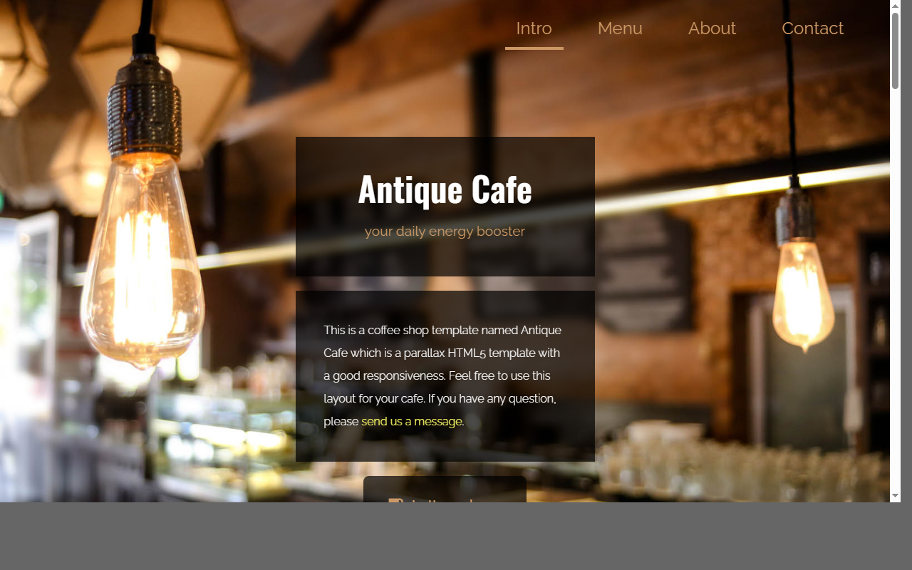 Antique cafe