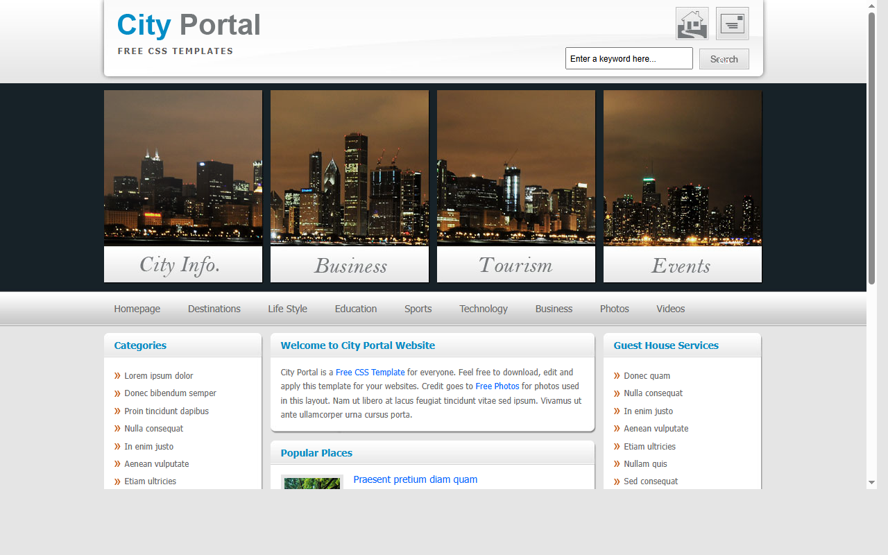 City portal