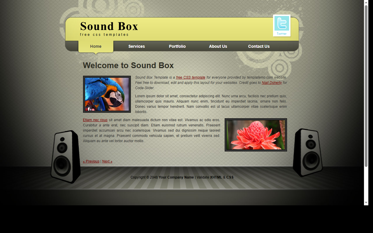 Sound box