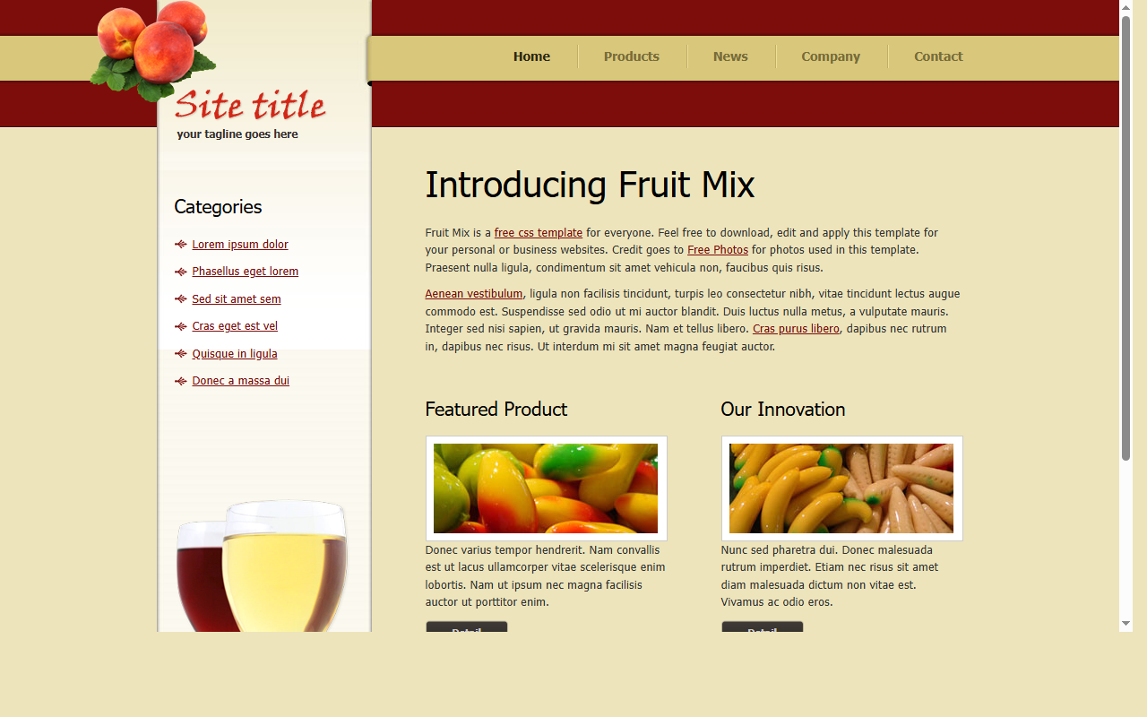 Fruit mix