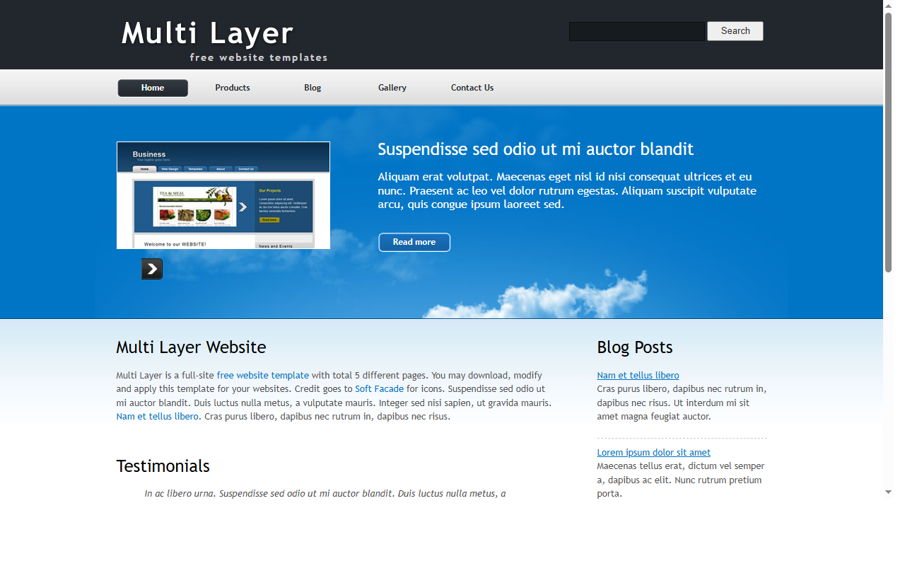Multi layer