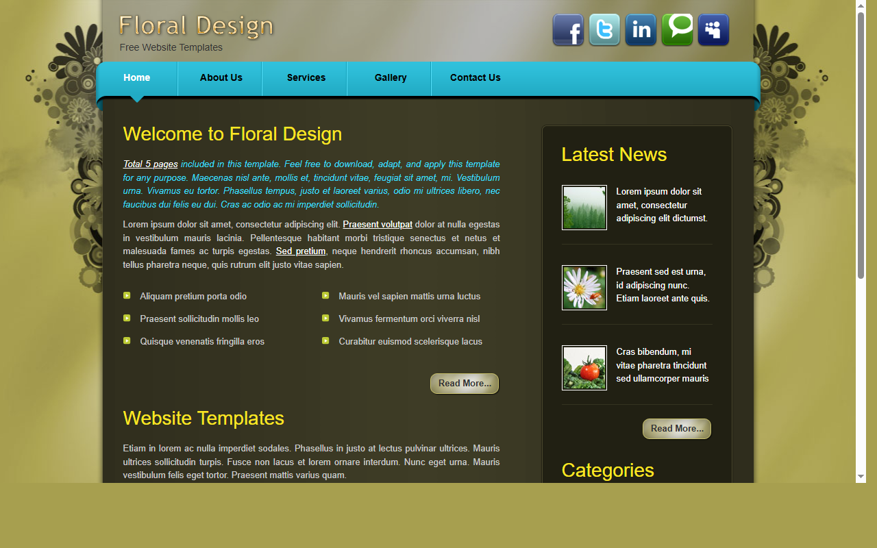 Floral design