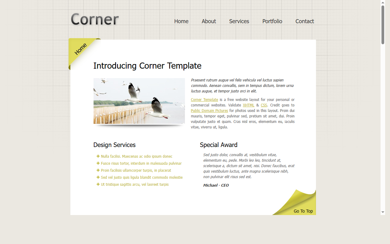 Corner
