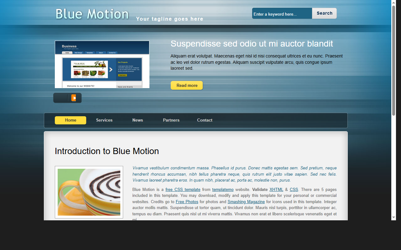 Blue motion