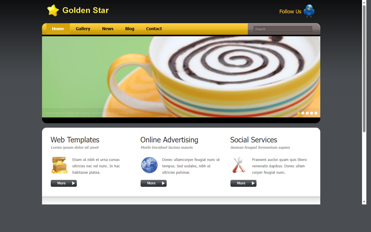 Golden star