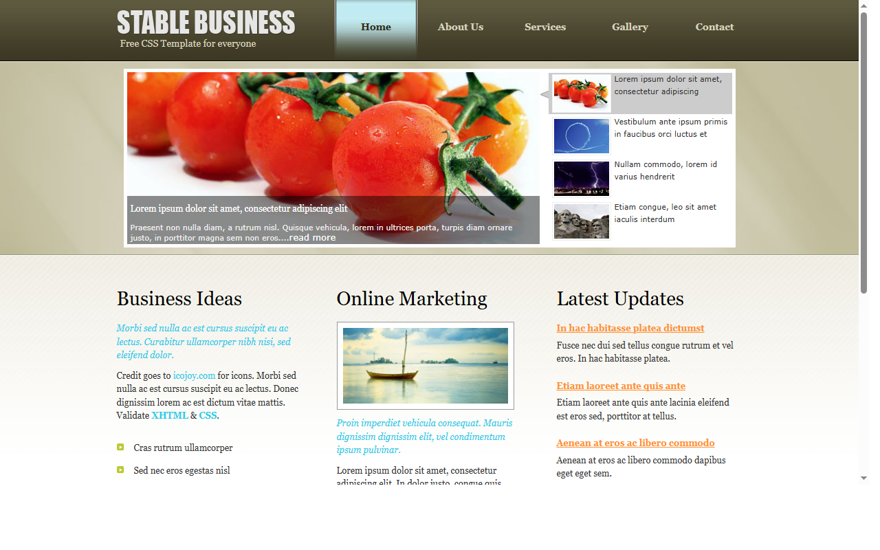 Stable business