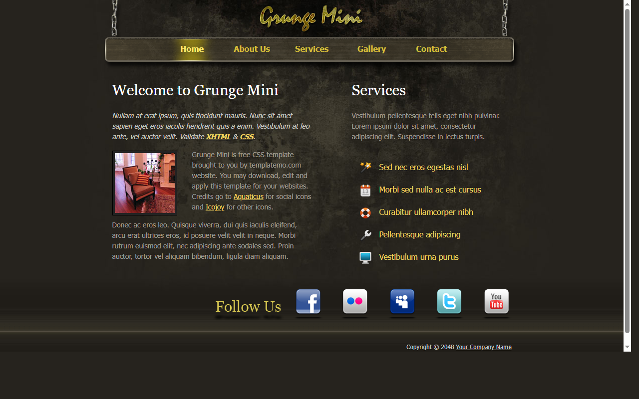 Grunge mini