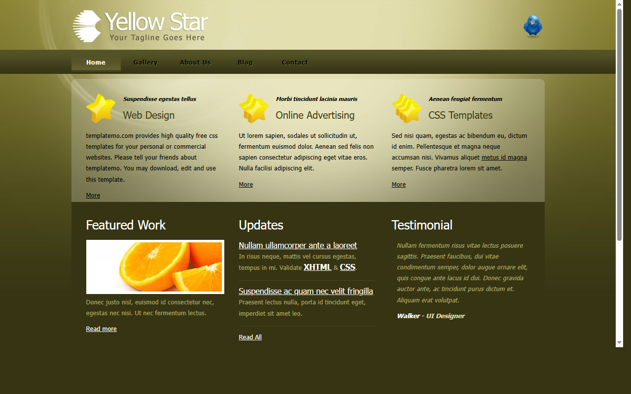 Yellow star