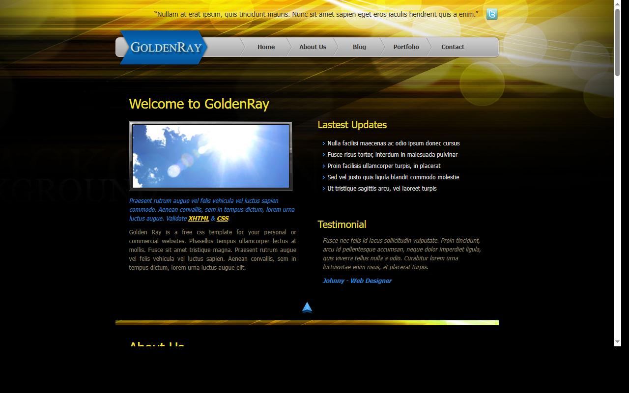 Golden ray
