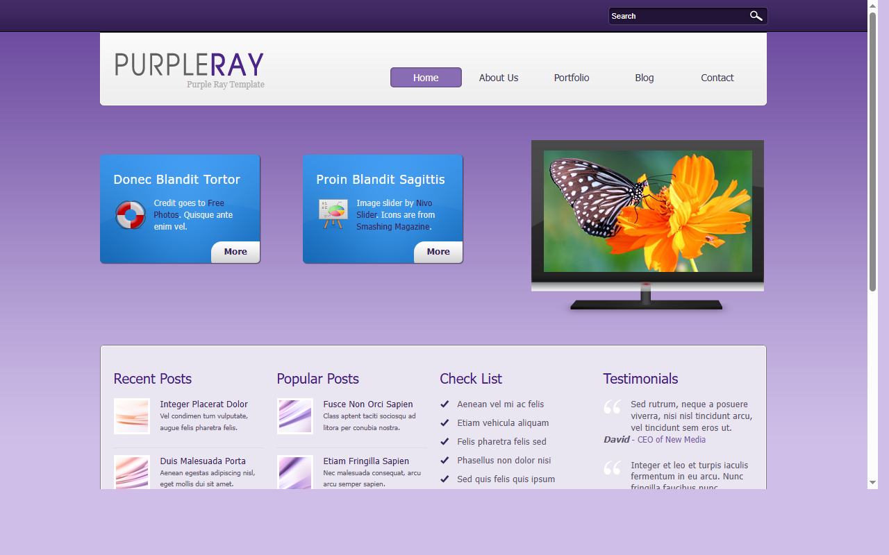 Purple ray