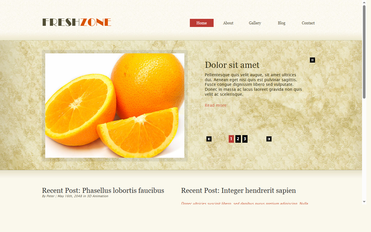 Fresh zone