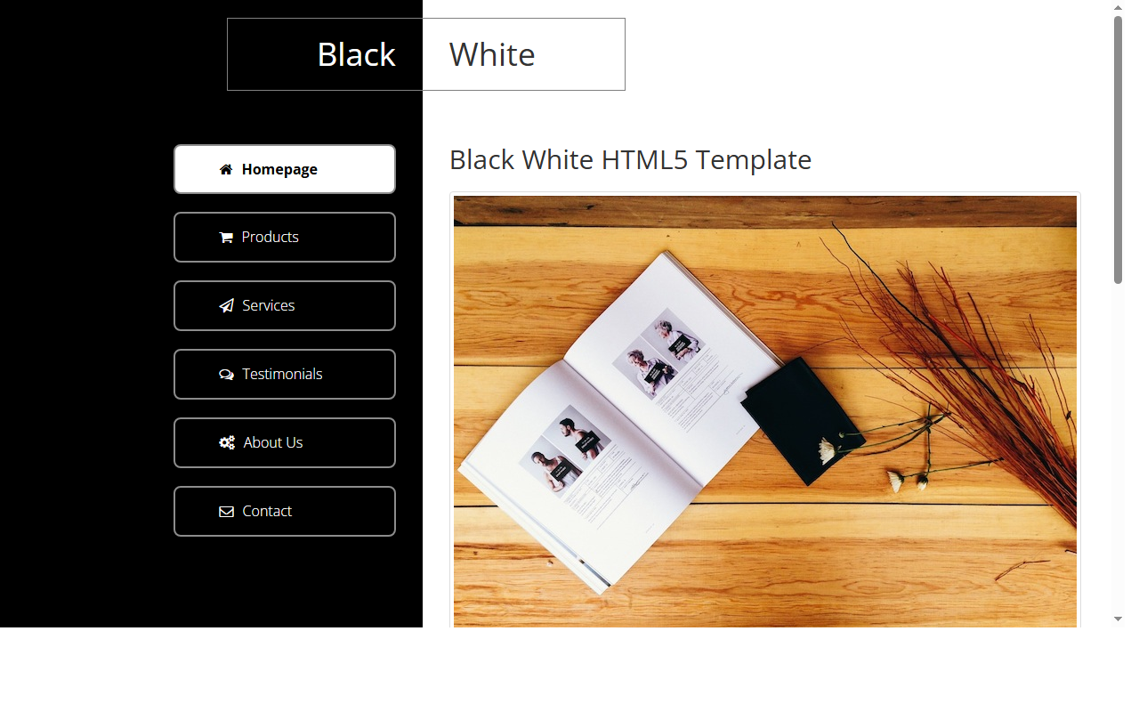 Black white