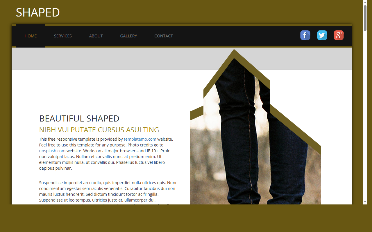Shaped