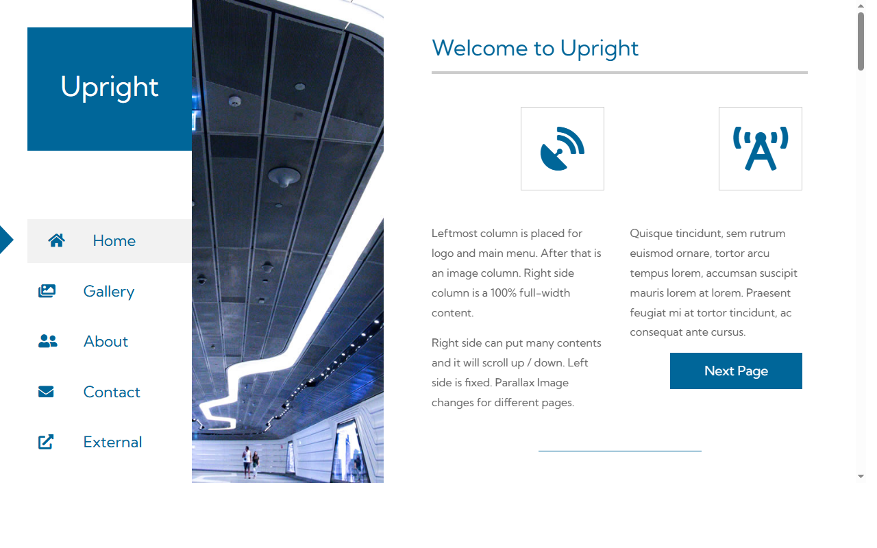 Upright