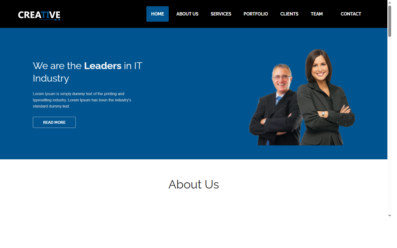 Creative-free-responsive-html5-business-template