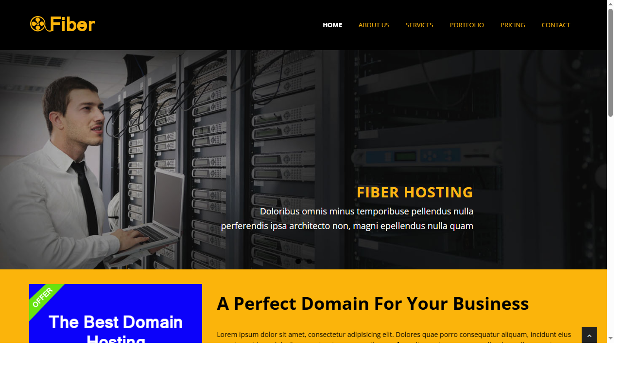 Fiber-hosting-bootstrap-website-template