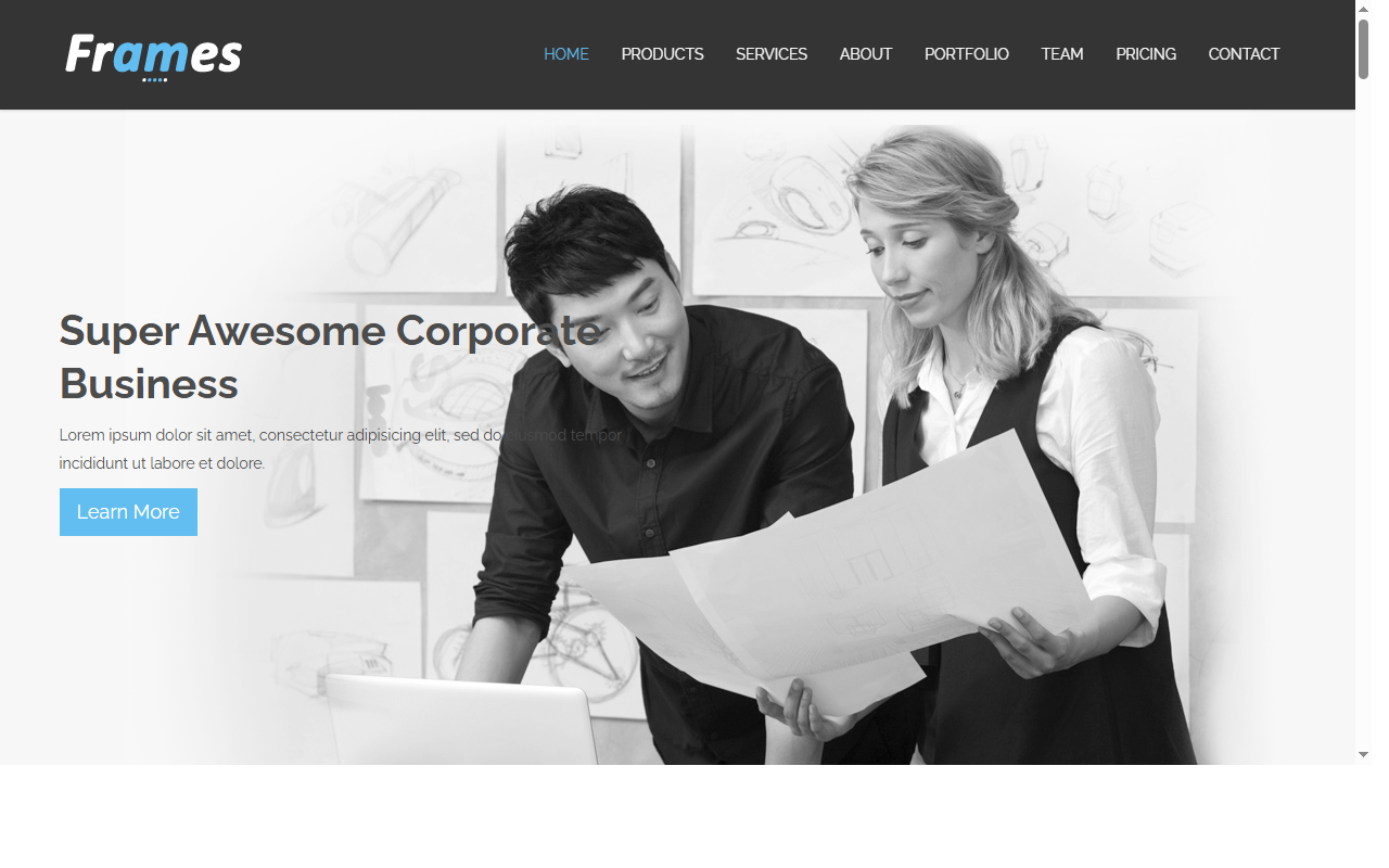 Frames-corporate-bootstrap-free-html5-template