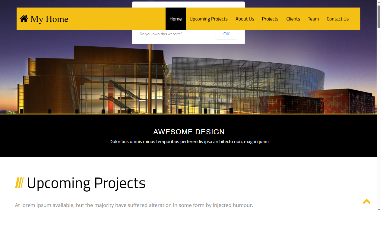 Free-bootstrap-template-real-estate-my-home