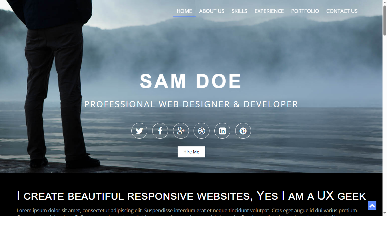 Free-portfolio-html5-responsive-website-sam