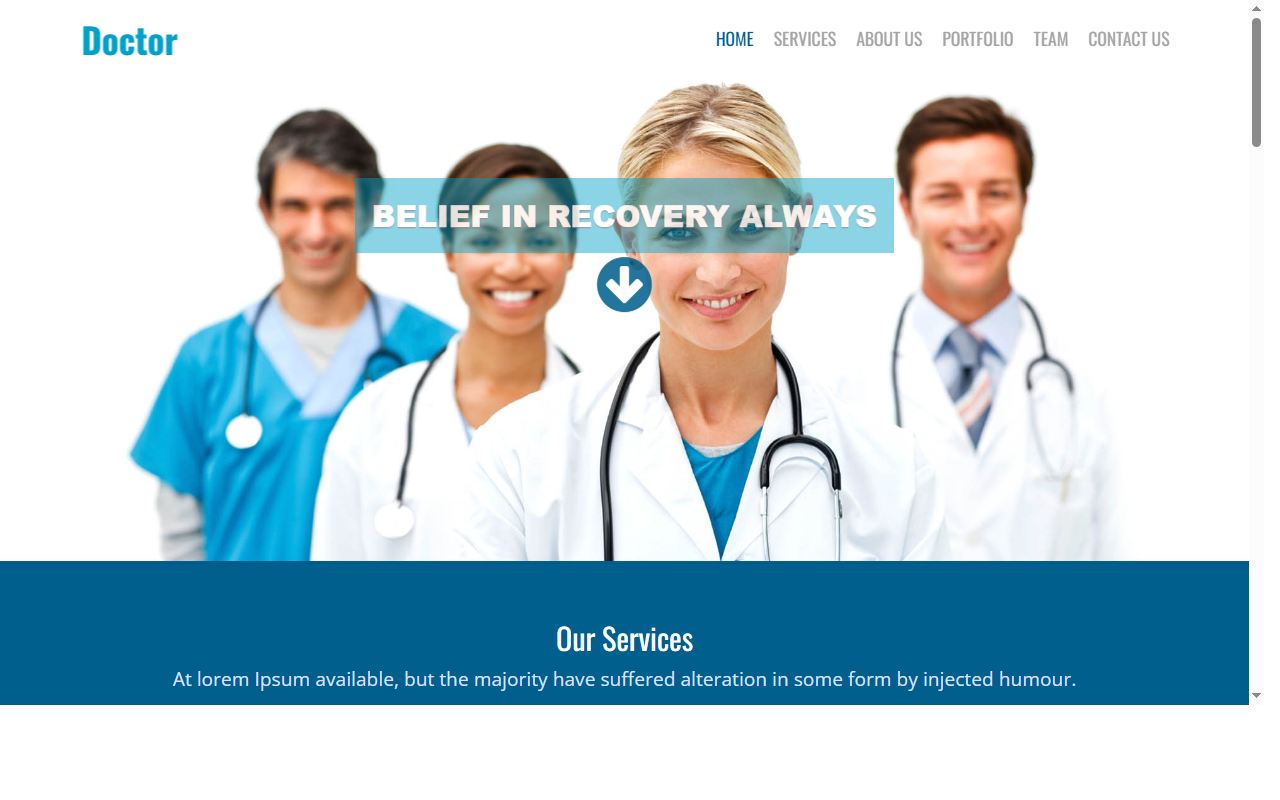 Getdoctor-free-bootstrap-responsive-website-template