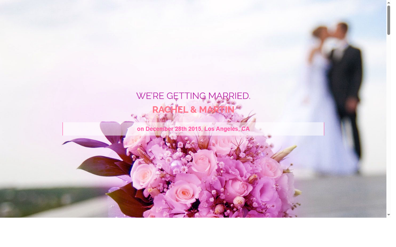Lovely-wedding-bootstrap-free-website-template