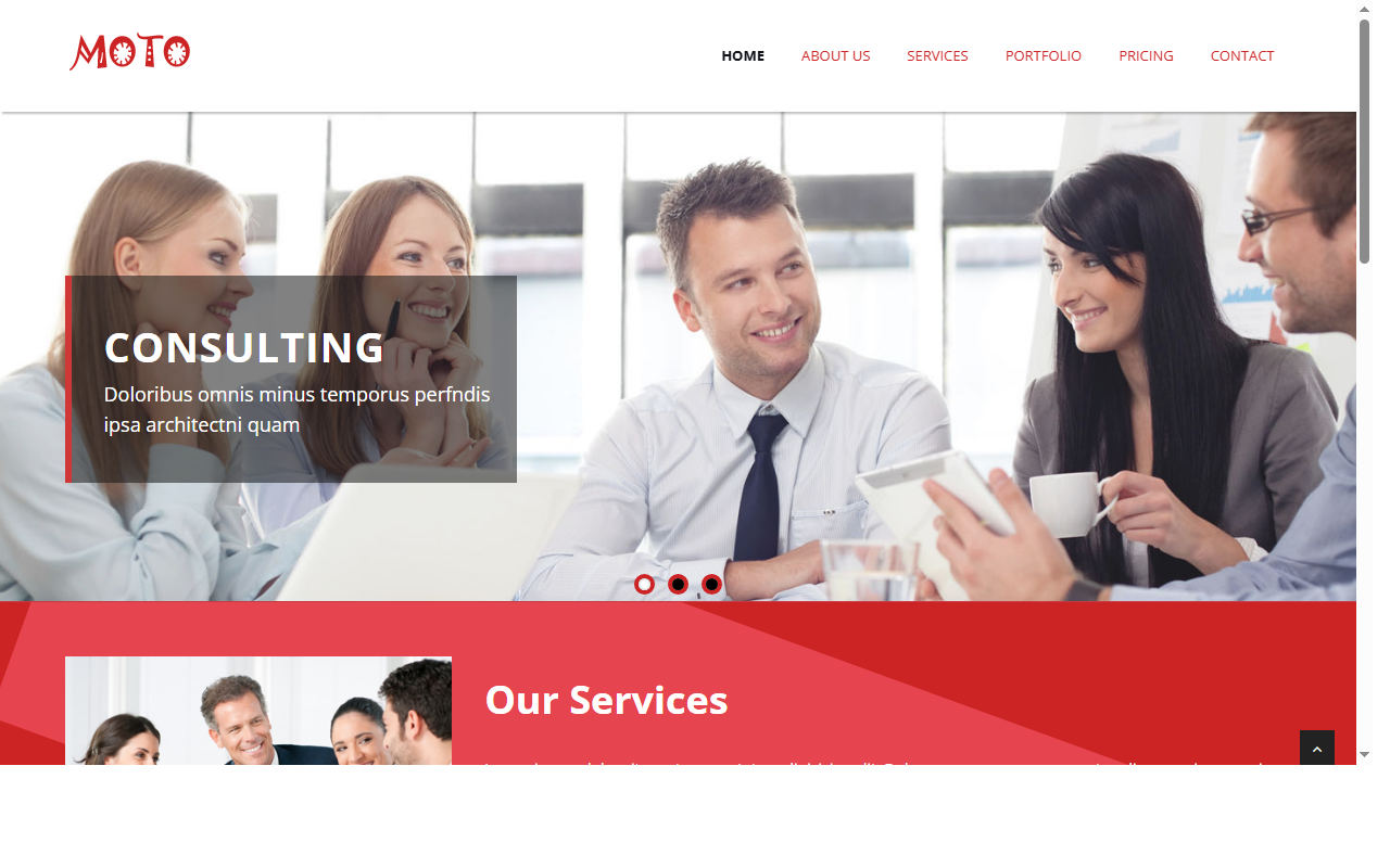 Moto-business-html5-responsive-web-template