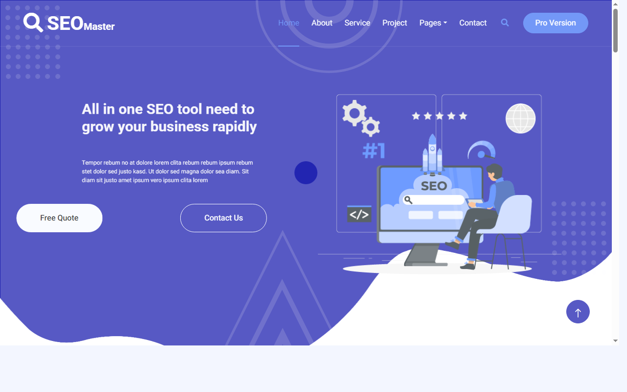 Seo-agency-website-template