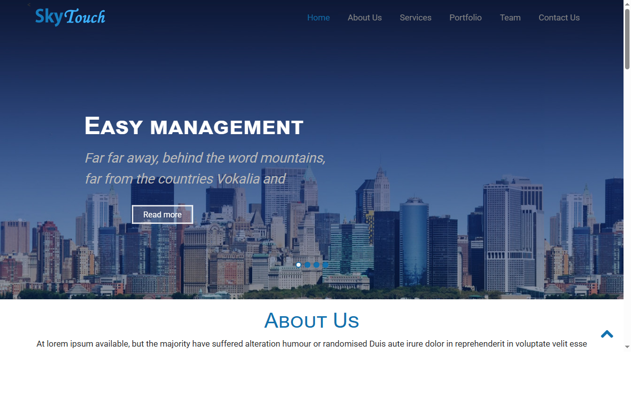 Skytouch-onepage-bootstrap-responsive-web-template
