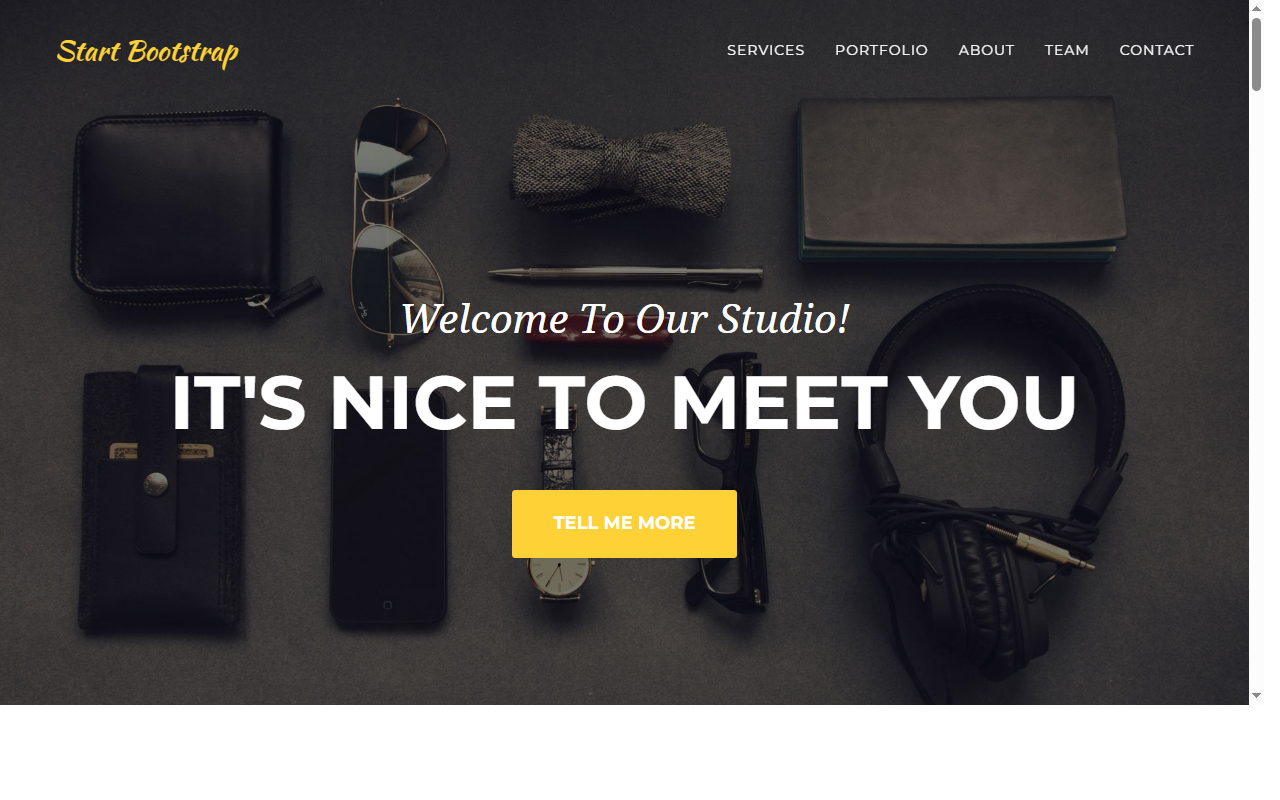 Startbootstrap-agency-1.0.