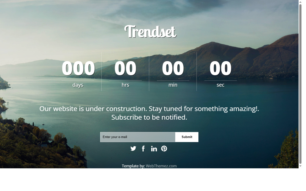Trendset-coming-soon-responsive-theme