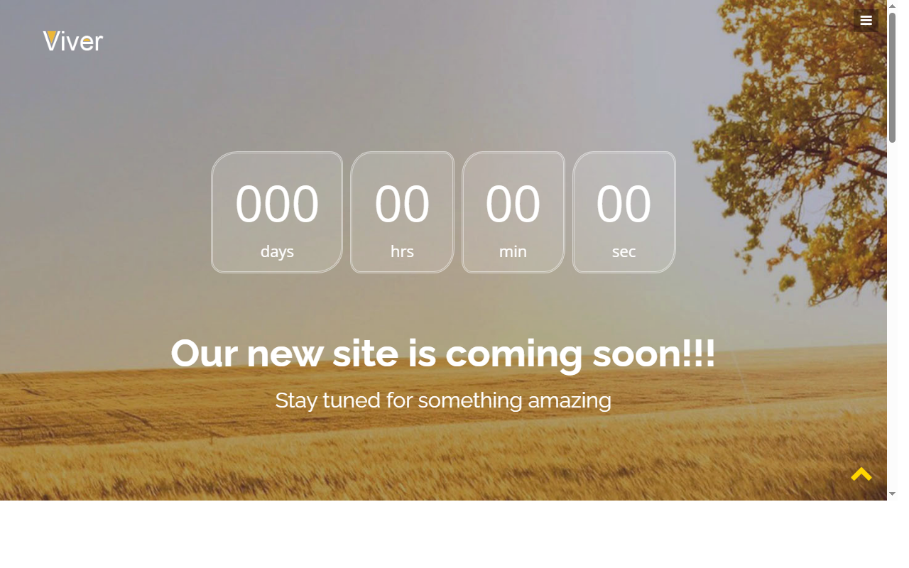 Viver-free-html5-bootstrap-coming-soon-template