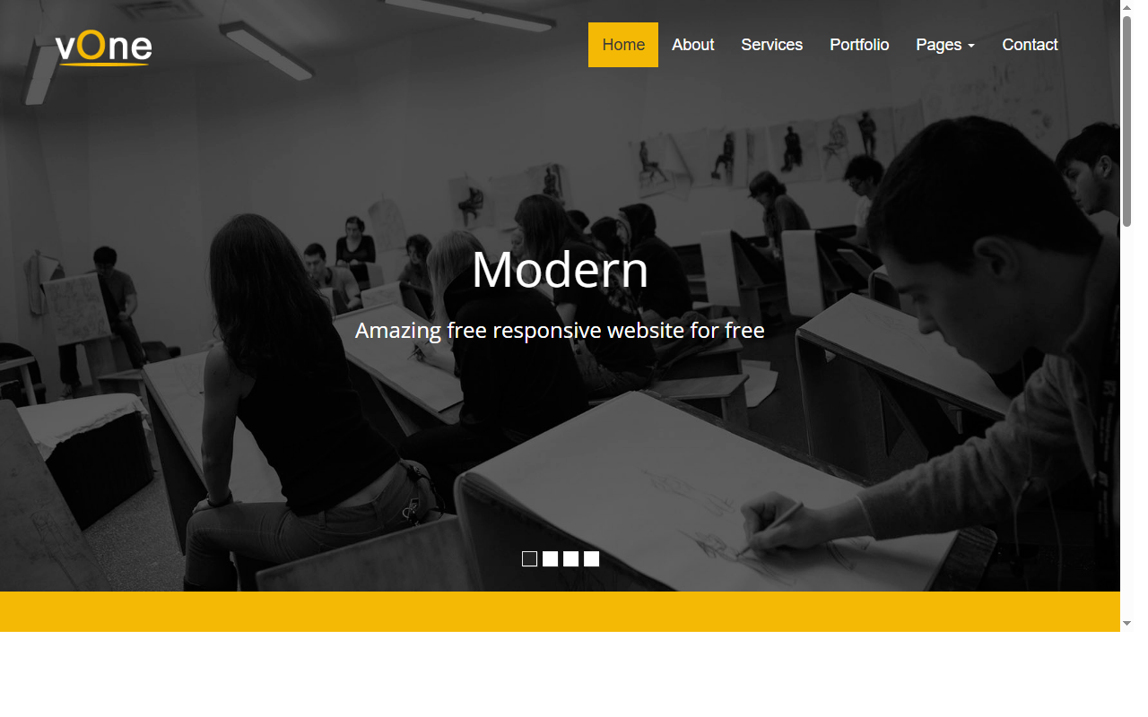 Vone-free-business-html5-responsive-website