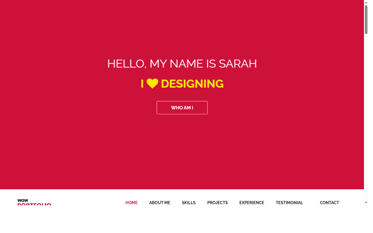 Wow-portfolio-multi-purpose-html5-template